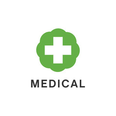 medical cross logo business design vector