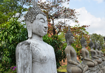 Wat Yai Chaya Mongkol , tajlandia Ayutthaya © Urszula