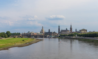 Dresden, Germany - the Elbe River cuts Dresden in two halves, and its one the main landmarks of the city, offering a large number of amazing views