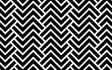 Vector geometric pattern. Seamless braided linear pattern.