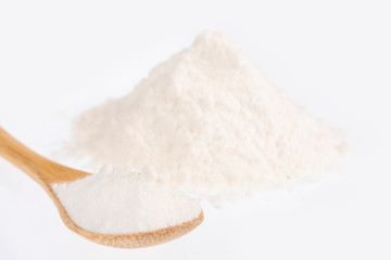 Baking soda to clean - White background