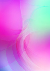 Curved abstract colorful background