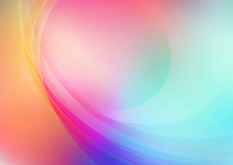 Abstract curved colorful background