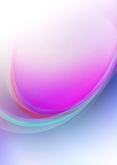 Abstract curved colorful background