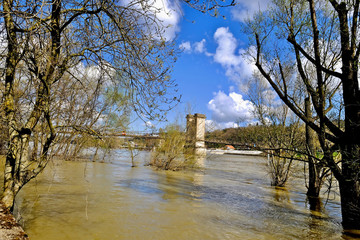 la saône en crue
