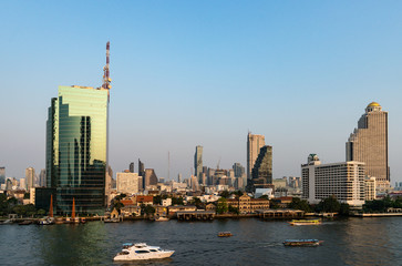 Fototapeta na wymiar Panoramic view at Bangkok