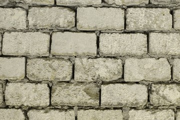yellow old old brick wall texture - wonderful abstract photo background