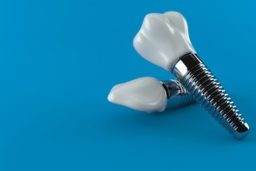 Dental implants - obrazy, fototapety, plakaty