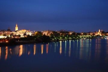 Fototapeta premium SEVILLA. NOCTURNA