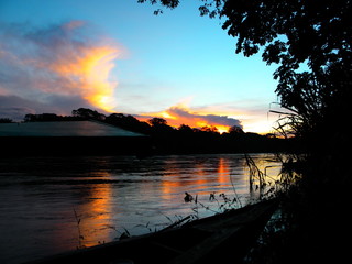 Abend am Amazonas