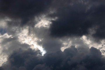 Day with cloudy weather