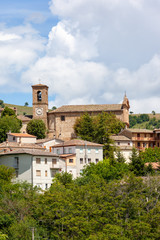 Fototapeta na wymiar Crispiero in Italy Marche