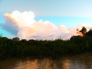 Abend am Amazonas