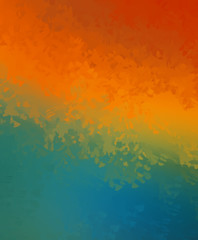 Brushed Painted Abstract Background. Brush stroked painting. Strokes of paint. 2D Illustration.