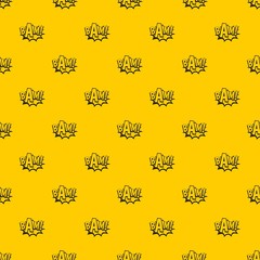 BAM, comic book bubble pattern seamless vector repeat geometric yellow for any design