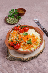 Traditional millet porridge