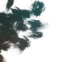Brushed Painted Abstract Background. Brush stroked painting. Strokes of paint. 2D Illustration.