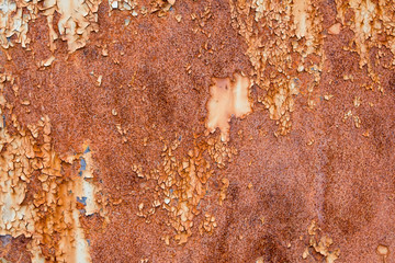  Rust on an old baking sheet