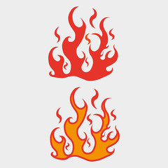 fiery flame, burning fire, ring fire strips