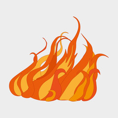 fiery flame, burning fire, ring fire strips