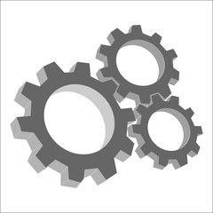 gears, mechanism, accuracy, abstract vector,.headline