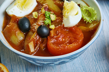 Moroccan Mechouia salad