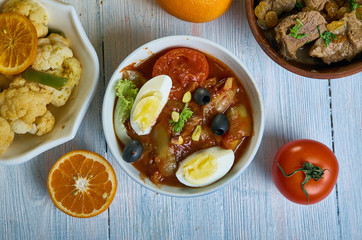 Moroccan Mechouia salad