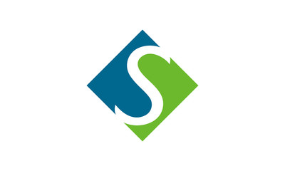 S logo abstract