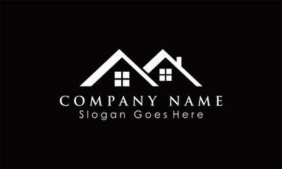 white home logo background