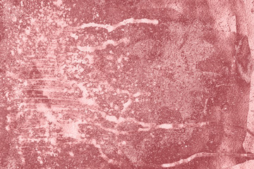 Red spring watercolor texture with abstract washes and brush strokes on the white paper background. Chaotic abstract organic design.