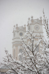 Kirche im Winter 