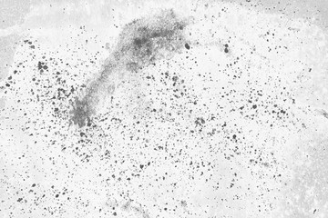 Silver spring watercolor texture with abstract washes and brush strokes on the white paper background. Chaotic abstract organic design.