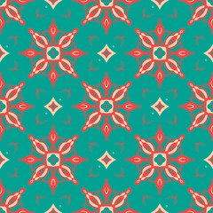 Seamless pattern with arabesques