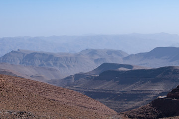 Desert mountains in Morocco