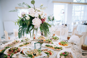 wedding reception table decoration