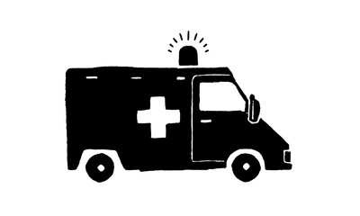 ambulance in fast care