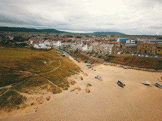 The North East Costal Town of marske near redcar, Teesside