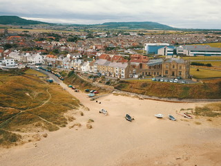 The North East Costal Town of marske near redcar, Teesside