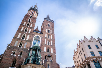 Poland, Cracow, St. Mary's Basilica