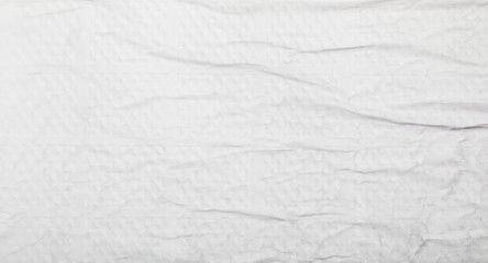 Paper texture. Gray paper sheet. White paper background blank creased crumpled posters placard grunge textures surface backdrop flat lay, top view