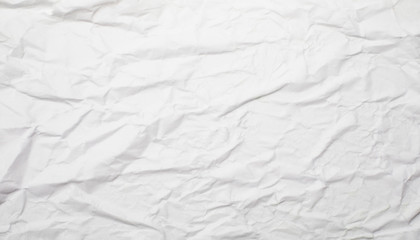 Paper texture. Gray paper sheet. White paper background blank creased crumpled posters placard grunge textures surface backdrop flat lay, top view