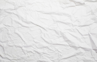 Paper texture. Gray paper sheet. White paper background blank creased crumpled posters placard grunge textures surface backdrop flat lay, top view