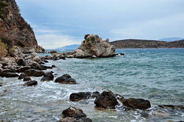Greece-coast near the town of Tolo