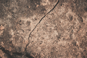 dry cracked earth