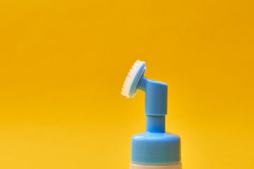 Brush for the face. Cosmetics for women