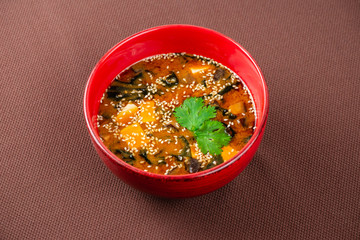 Miso soup / Chinese cuisine