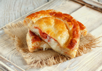 Rustico - traditional pastry from Lecce, Italy