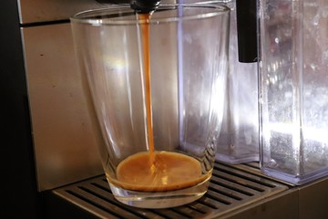 Making delicious coffee