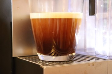 Making delicious coffee