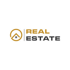 real estate logo design vector